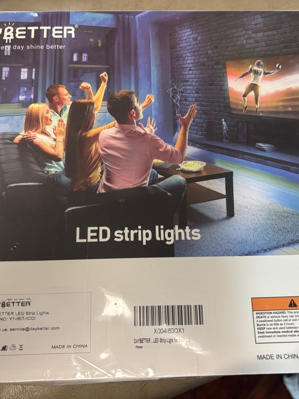 Daybetter. LED strip lights.